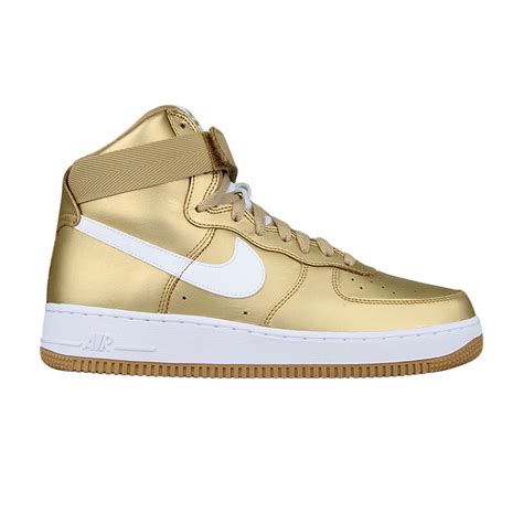 Nike Lab Air Force 1 High 'metallic - Gold | Editorialist