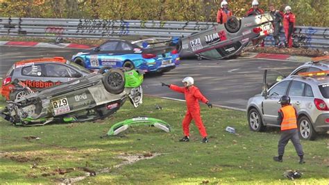 NÜRBURGRING CRASH & FAIL Compilation - Mistakes, CHAOS Racing ...