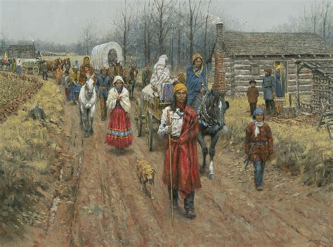 The Trail of Tears in Springfield | Cherokee | Native American | Fine Art | American ...