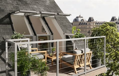 VELUX roof terrace - enjoy the added space and light