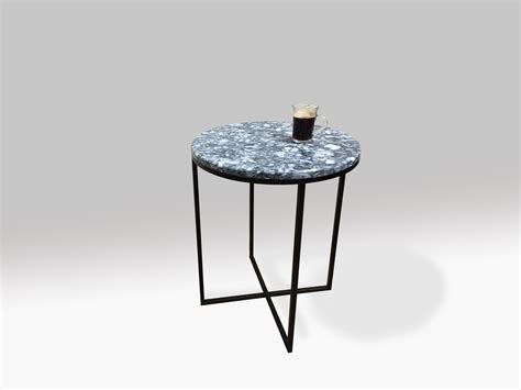 Recycled Plastic Top Side Table - Ardour Design | Interior Design ...