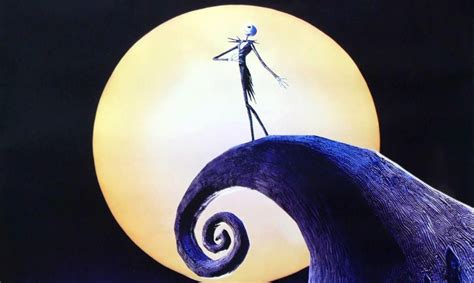 jack-skellington in front of moon | Nightmare before christmas, Jack skellington, Nightmare