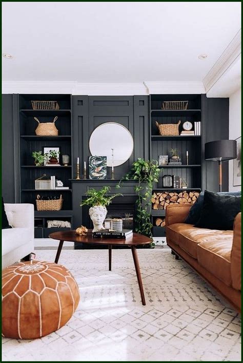 10 Tasteful Ways to Add Black into Your Home (Trust Me, It's Worth It) | Open living room design ...