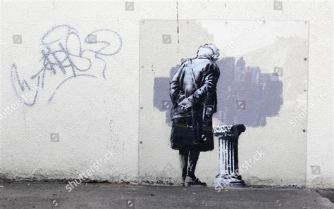 Art Buff Banksy Mural Editorial Stock Photo - Stock Image | Shutterstock