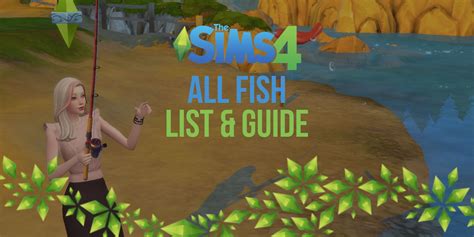 The Sims 4: All Fish Guide – Kaki Field Guide