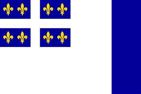 Flag of the Kingdom of Louisiana (French monarchy in exile) : r/vexillology