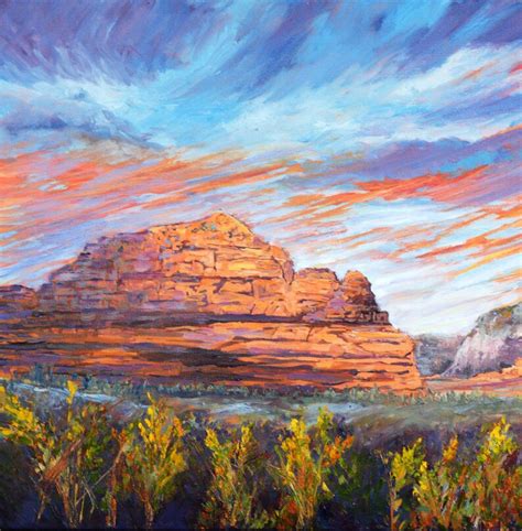 Sedona wall art printSedona paintings in printSedona red | Etsy