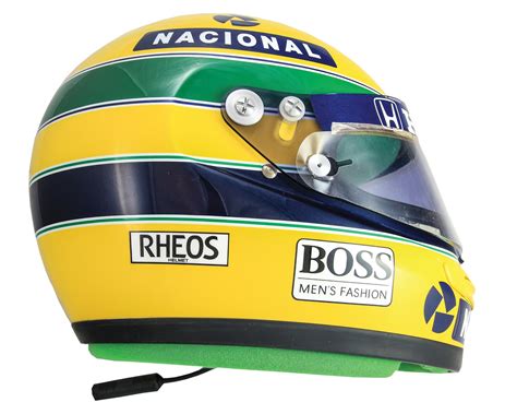 Ayrton Senna's Helmet - Worn During His 1990 Formula 1 World ...