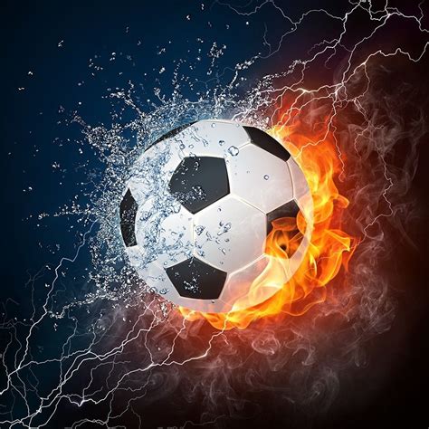 Soccer Ball On Fire Wallpapers - Wallpaper Cave