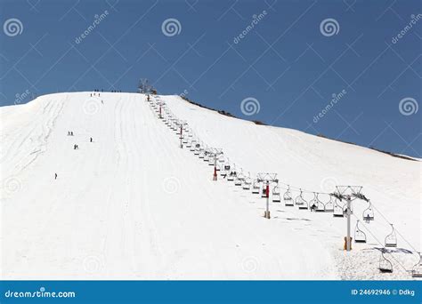 Skiing in Lebanon (Middle East) Stock Photo - Image of destination ...