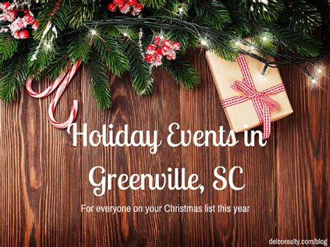 Holiday Events in Greenville, SC: The Perfect Christmas Gift