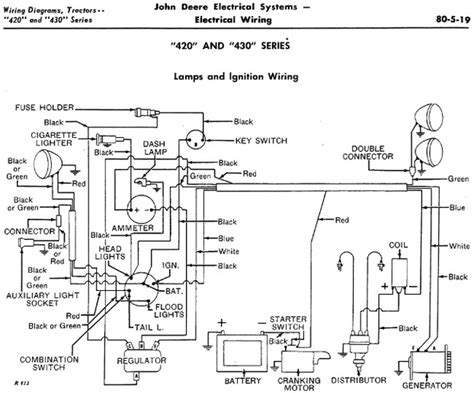 John Deere 3010 Ignition Switch Wiring / Wiring Diagram For 12 Vote 3010 John Deere Tractor ...