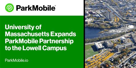 University of Massachusetts Expands ParkMobile Partnership to the Lowell Campus to Offer ...