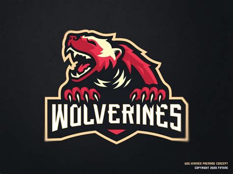 Skull Shooter Team Logo | Wolverine animal, Animal logo, Wolverine