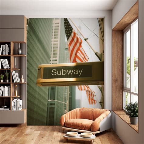 Subway in New York Wallpaper - Buy Now at Happywall