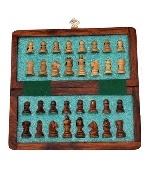 Wooden Magnetic Travel Chess Set 7: Buy Online at Best Price on Snapdeal