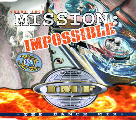 IMF – Theme From "Mission: Impossible" (1996, CD) - Discogs