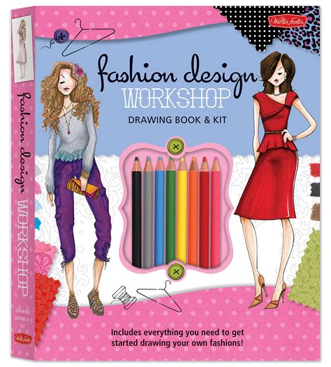 Sketchbook Fashion Designer Drawing Book - Custom printing fashion ...