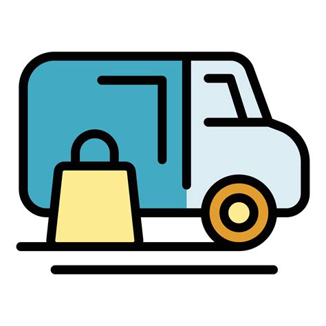 Delivery van icon vector flat 26606907 Vector Art at Vecteezy