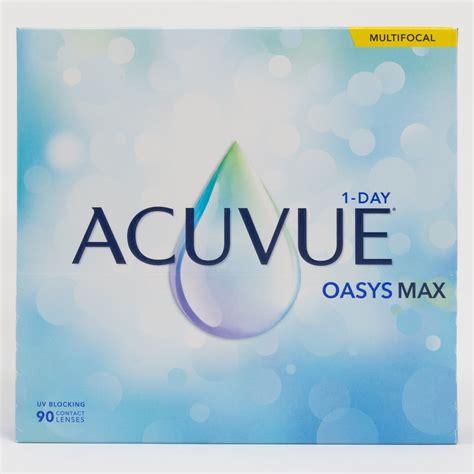 ACUVUE® OASYS MAX 1-Day Multifocal (90 Pack)