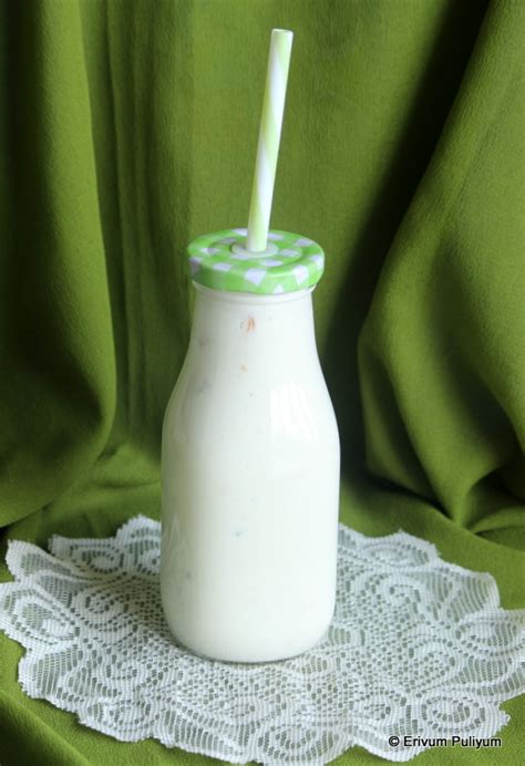 Erivum Puliyum: Kesar Badam Milk | Badam Milk Shake | Almond Milk Shake (Step by Step Pics)