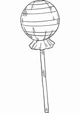 Sweet Lollipop Coloring Page  Free Printable Pages For Kids sketch template