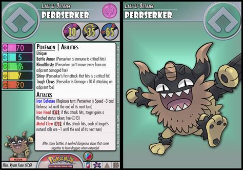 Shiny Perrserker by PokemonCMG on DeviantArt