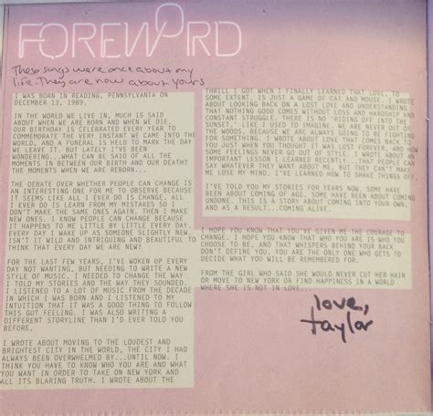 Secret Messages in Taylor Swift's '1989' Album