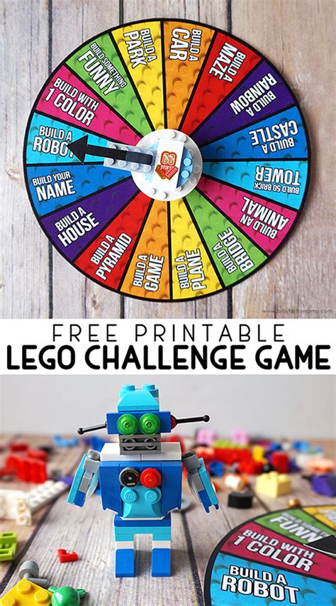 Free Printable LEGO Challenge Game