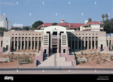 Supreme Court Building Windhoek Namibia south west Africa Stock Photo: 7361334 - Alamy