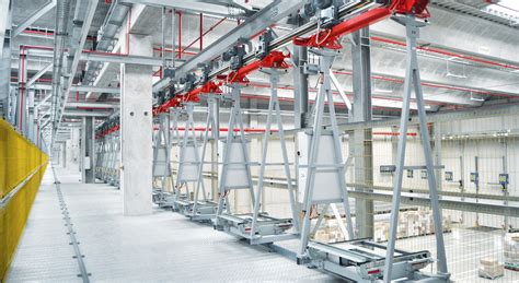 Swisslog Monorail: Fast & Efficient Pallet Transportation System | Swisslog