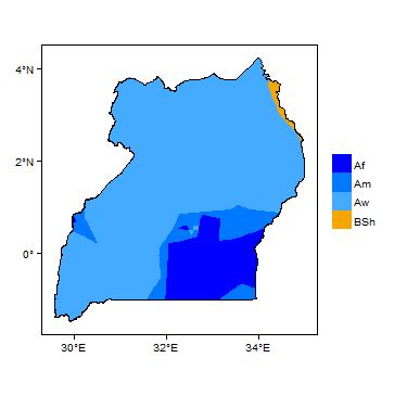 Climate Zone Map Of Uganda