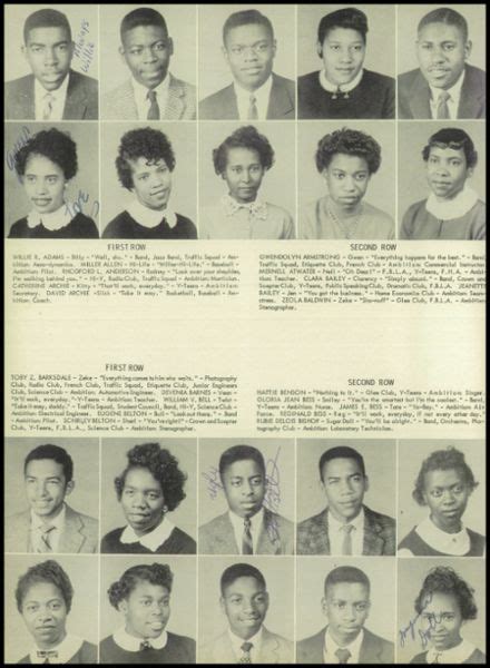 Explore 1957 Atkins High School Yearbook, Winston Salem NC - Classmates