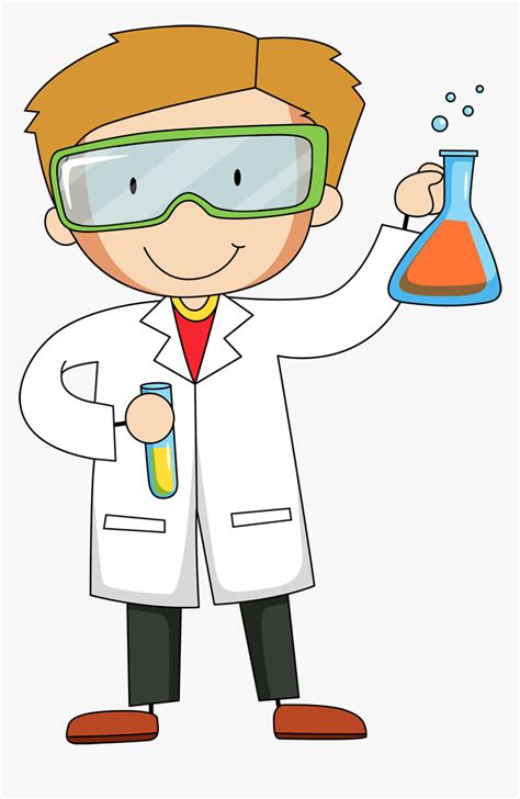 Cartoon Scientist Clipart Images