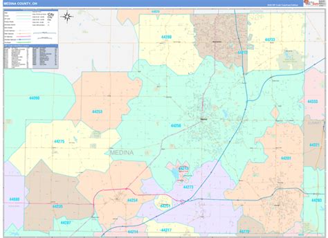 Maps of Medina County Ohio - marketmaps.com