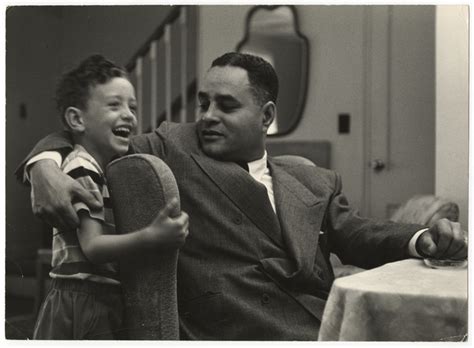 Ralph Bunche and son | International Center of Photography