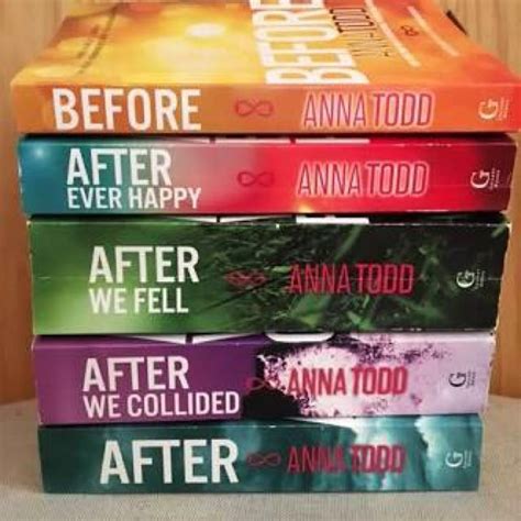 Anna Todd After Series Collection Books Set After We Collided After ...