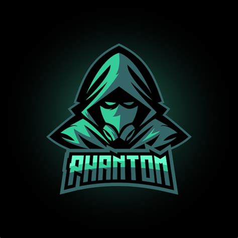 Premium Vector | Phantom mascot logo