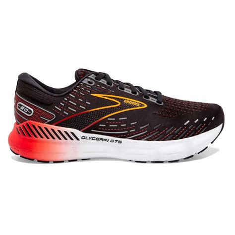 Brooks Mens Glycerin GTS 20 Black Running Shoes | BMC Sports Ireland