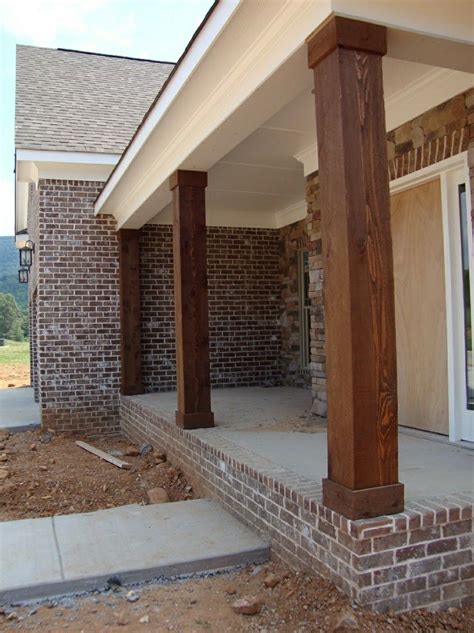 Pin by Loanna Villegas on Farm House ideas | Porch remodel, Porch beams, Front porch columns