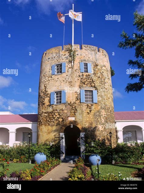 0581 Bluebeard's Castle Charlotte Amalie St Thomas US Virgin Islands Stock Photo: 17287396 - Alamy