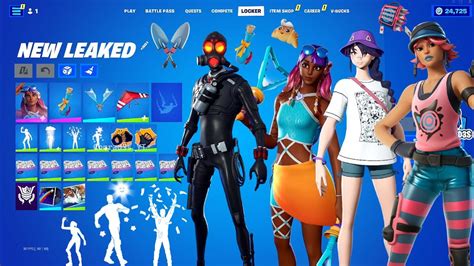 Fortnite v25.11 New Leaked Summer Skins, FREE REWARDS, Emotes, Wraps ...