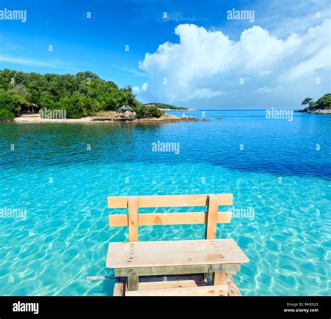 Ksamil beach, Albania Stock Photo - Alamy