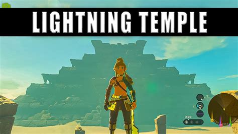 The Legend of Zelda Tears of the Kingdom Lightning Temple walkthrough guide - TotK Sand Temple ...