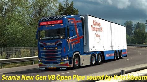 Scania v8 sound | ETS 2 mods