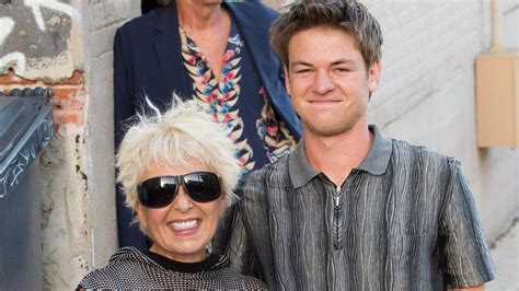 Roseanne Barr Makes Rare Appearance With Son Buck In L.A.