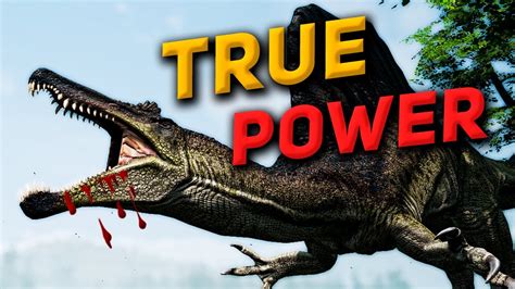 Spino INTENSE Gameplay | Path of Titans (Spinosaurus) - YouTube