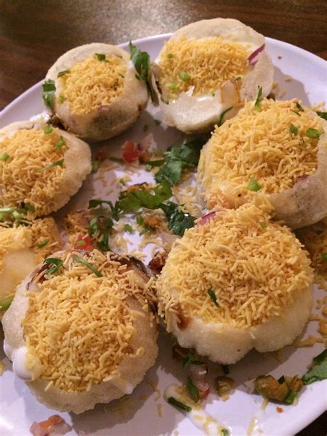 Dahi Puri Chaat at Chaupaati Indian - Heidi Billotto Food | Charlotte NC