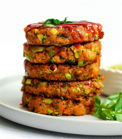 Vegan Sweet Potato Cakes - Nadia's Healthy Kitchen