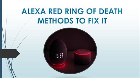 Easily Fix Alexa Red Ring of Death Issue | Alexa Red Ring - smartspeaker helpline - Page 1 ...